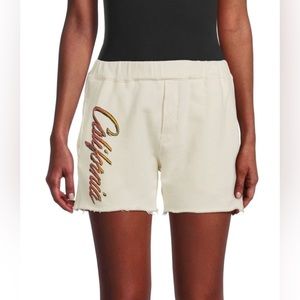 MOTHER The Quickie Roller Tropical Graphic Shorts Size Small NWT